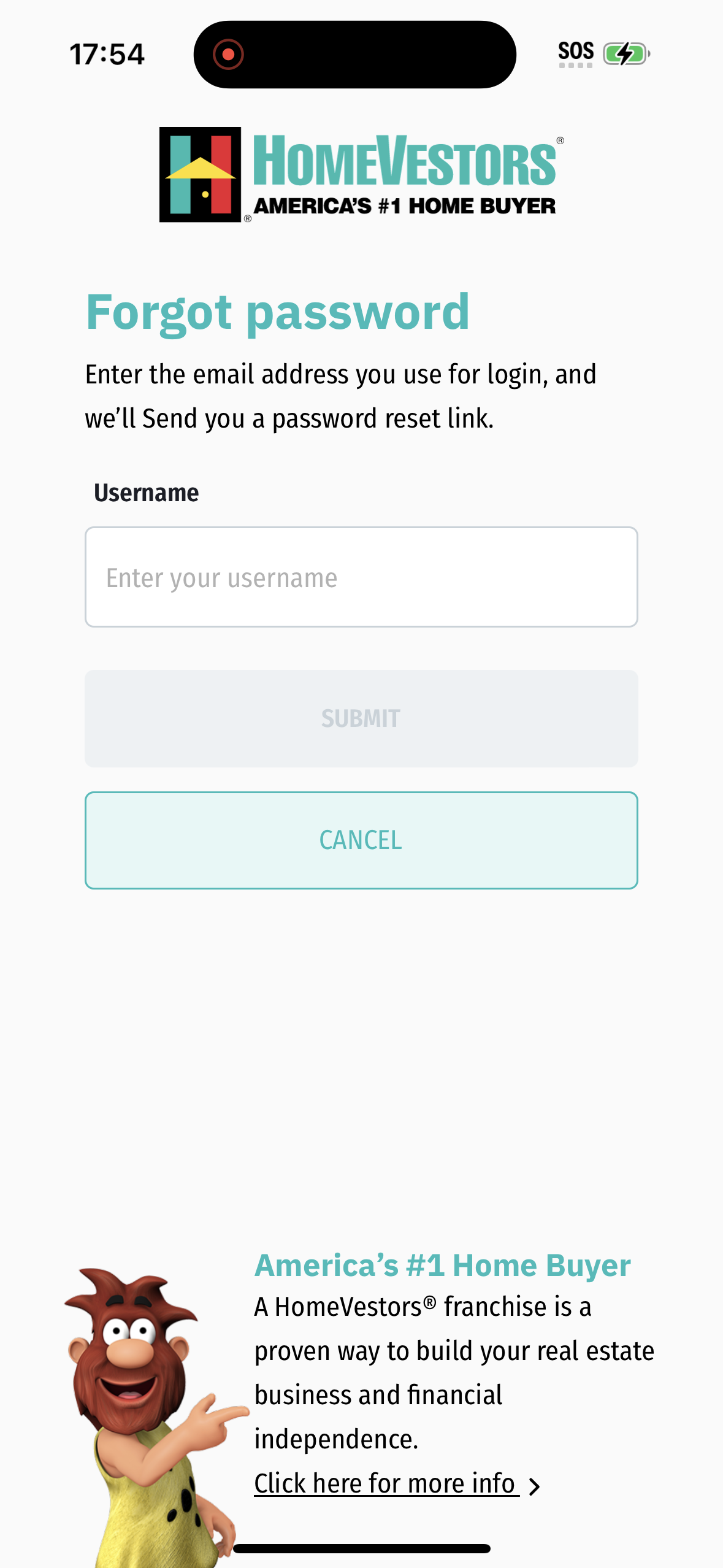 Forgot Password