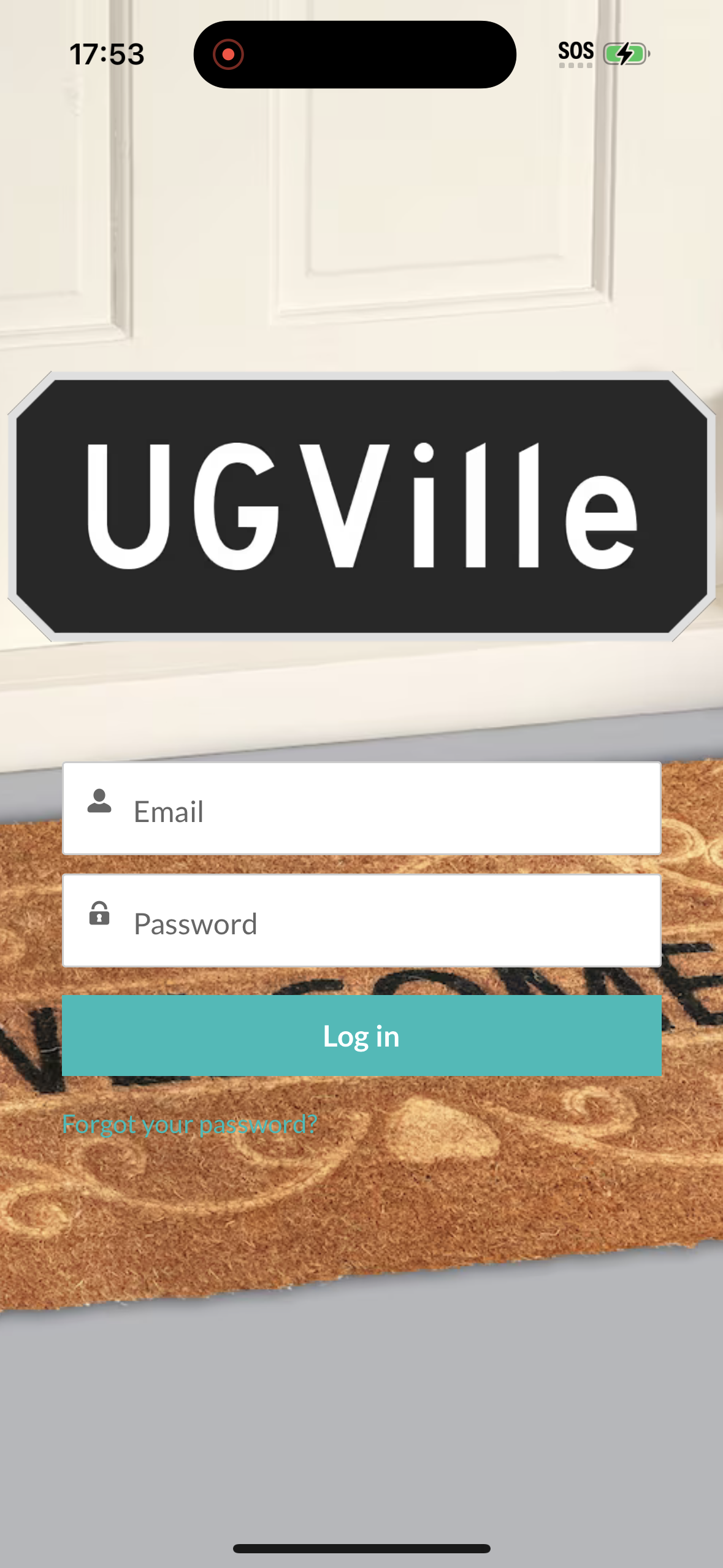 Login Screen